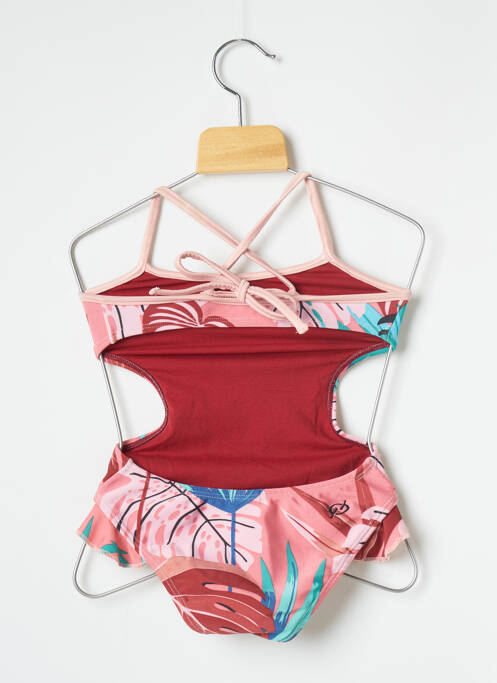 Maillot de bain 1 pièce rose BLUE MAN pour fille