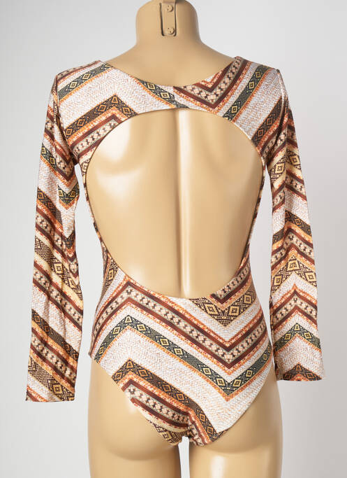 Body marron BLUE MAN pour femme