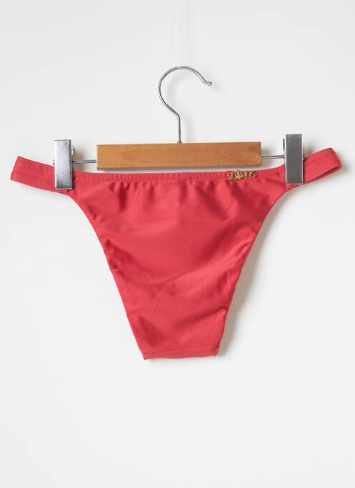 Bas de maillot de bain rouge SALINAS pour femme