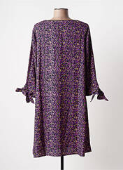 Robe mi-longue violet BLANCHEPORTE pour femme seconde vue