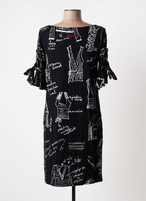 Robe courte noir DESIGUAL pour femme