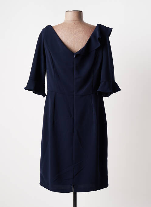 Robe mi-longue bleu MARCONI pour femme