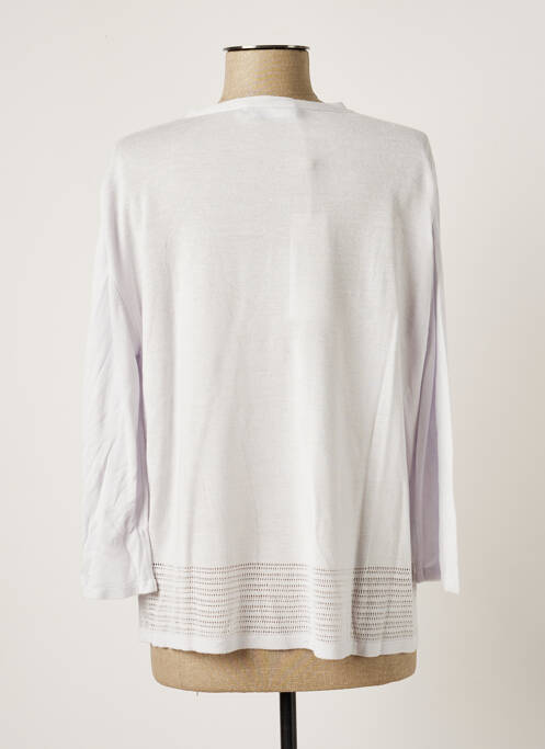 Gilet manches longues gris POLES pour femme