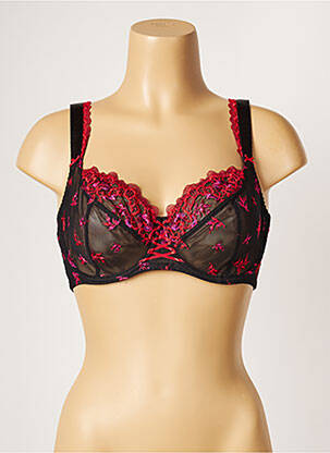 Soutien-gorge légère et transparente haut soutien-gorge emboitant noir AUBADE femme