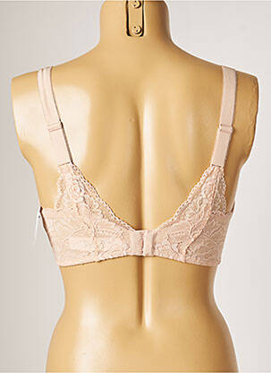 Soutien-gorge tissage dentelle haut soutien-gorge emboitant beige AUBADE femme