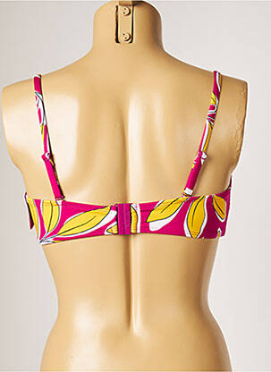 Haut de maillot de bain stretch haut soutien-gorge avec mousse de rembourrage amovible rose AUBADE femme