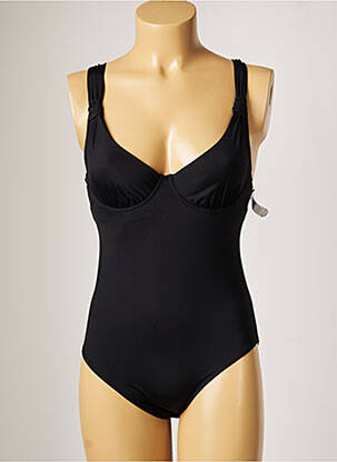 Maillot de bain 1 pièce stretch noir AUBADE femme