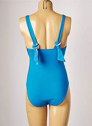 Maillot de bain 1 pièce haut soutien-gorge emboitant haut soutien-gorge emboitant bleu AUBADE femme