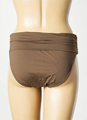 Bas de maillot de bain stretch culotte vert AUBADE femme