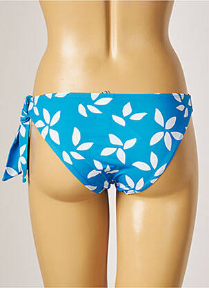 Bas de maillot de bain imprimé fantaisie culotte bleu AUBADE femme