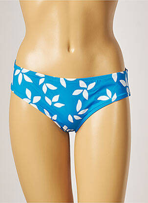 Bas de maillot de bain imprimé fantaisie culotte bleu AUBADE femme