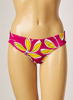 Bas de maillot de bain imprimé tie and dye culotte rose AUBADE femme