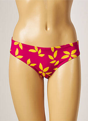 Bas de maillot de bain imprimé tie and dye culotte rose AUBADE femme