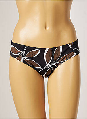 Bas de maillot de bain imprimé tie and dye culotte noir AUBADE femme