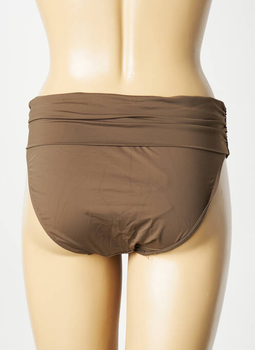 Bas de maillot de bain stretch culotte vert AUBADE femme