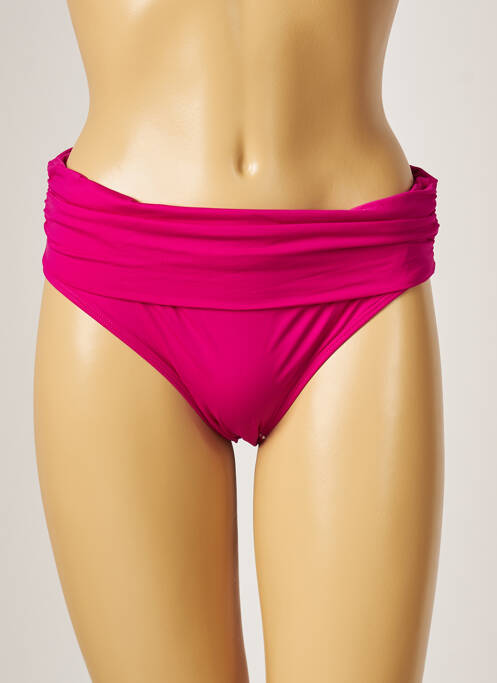 Bas de maillot de bain stretch culotte rose AUBADE femme