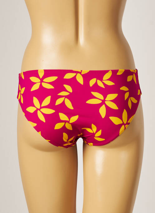 Bas de maillot de bain imprimé tie and dye culotte rose AUBADE femme