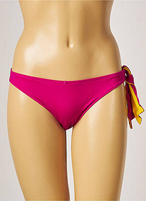 Bas de maillot de bain fermeture liens à nouer culotte rose AUBADE femme