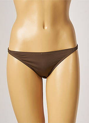 Bas de maillot de bain stretch culotte vert AUBADE femme