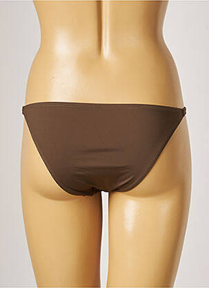 Bas de maillot de bain stretch culotte vert AUBADE femme
