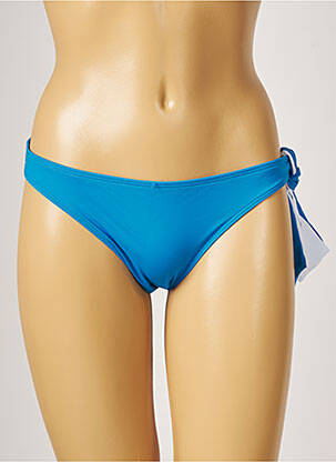 Bas de maillot de bain fermeture liens à nouer culotte bleu AUBADE femme