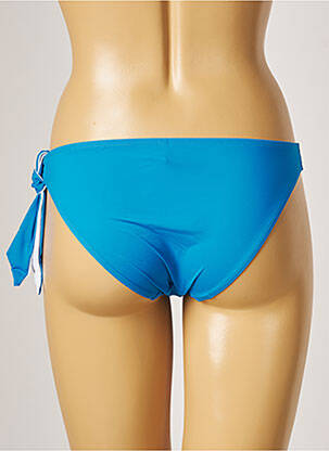 Bas de maillot de bain fermeture liens à nouer culotte bleu AUBADE femme