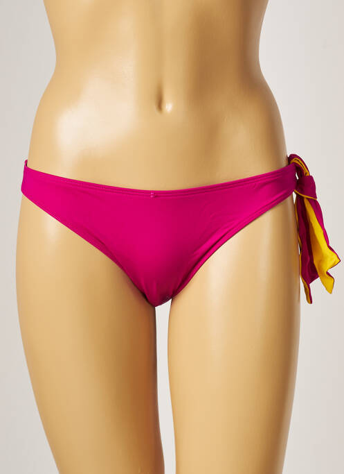 Bas de maillot de bain fermeture liens à nouer culotte rose AUBADE femme