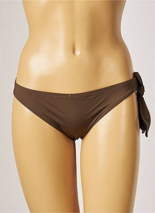Bas de maillot de bain fermeture liens à nouer culotte vert AUBADE femme