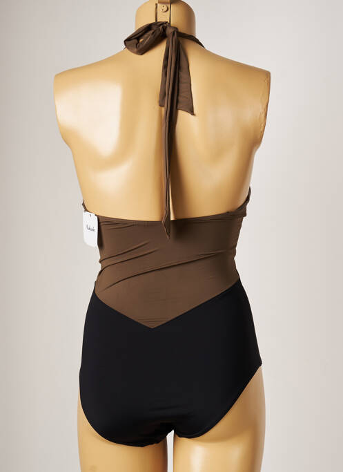 Maillot de bain 1 pièce vert AUBADE pour femme