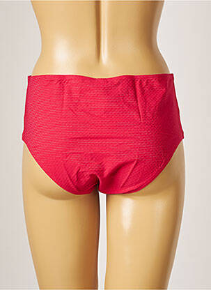 Bas de maillot de bain effet matière satinée culotte rose SIMONE PERELE femme