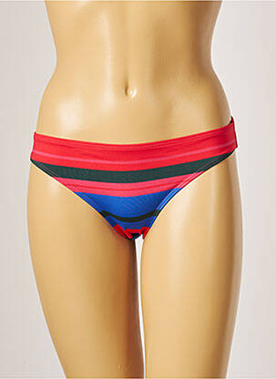 Bas de maillot de bain tissage satiné culotte rouge SIMONE PERELE femme