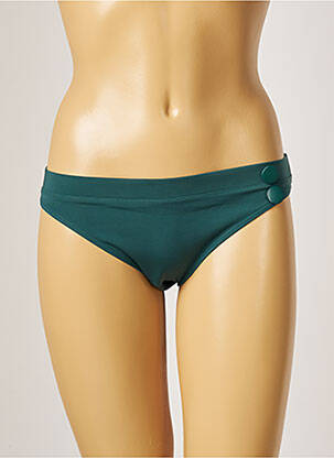 Bas de maillot de bain stretch culotte vert SIMONE PERELE femme