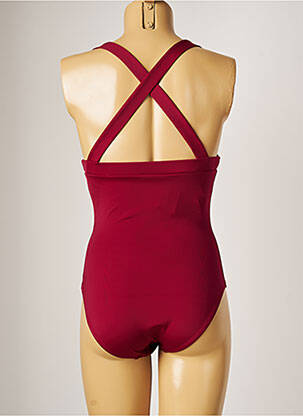 Maillot de bain 1 pièce haut soutien-gorge emboitant haut soutien-gorge emboitant rouge SIMONE PERELE femme