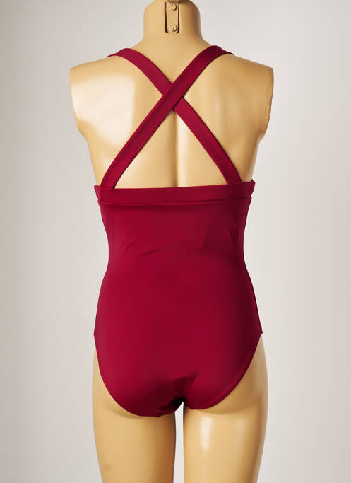 Maillot de bain 1 pièce rouge SIMONE PERELE pour femme