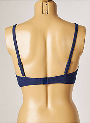 Haut de maillot de bain stretch haut soutien-gorge emboitant bleu SIMONE PERELE femme