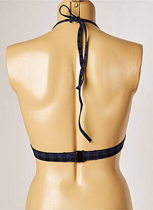 Haut de maillot de bain stretch haut soutien-gorge avec mousse de rembourrage amovible bleu SIMONE PERELE femme