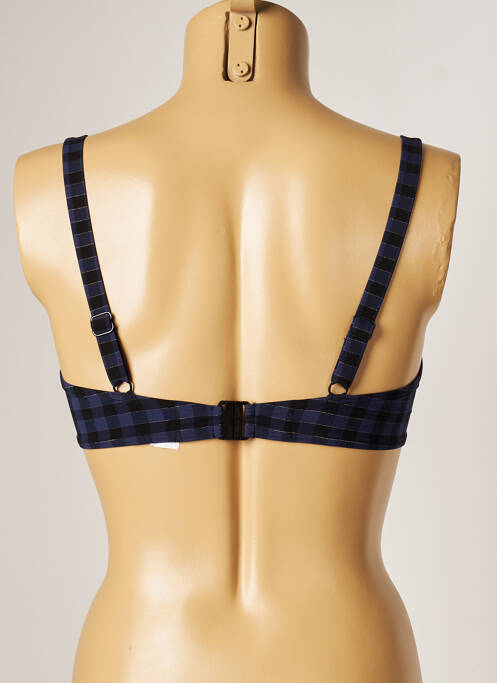 Haut de maillot de bain stretch haut soutien-gorge emboitant bleu SIMONE PERELE femme