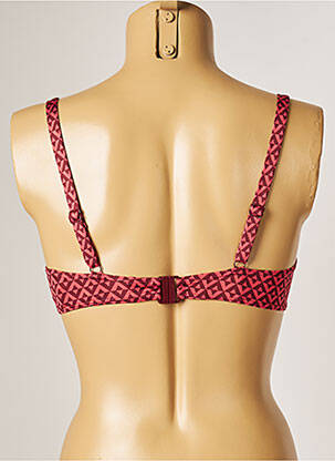 Haut de maillot de bain stretch haut soutien-gorge moulé orange SIMONE PERELE femme