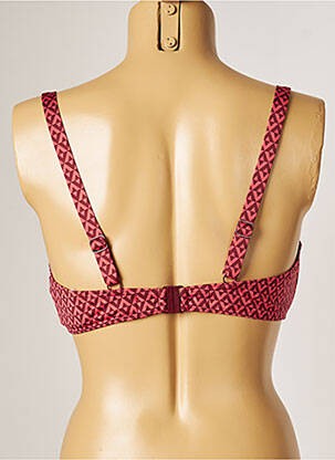 Haut de maillot de bain stretch haut soutien-gorge emboitant orange SIMONE PERELE femme