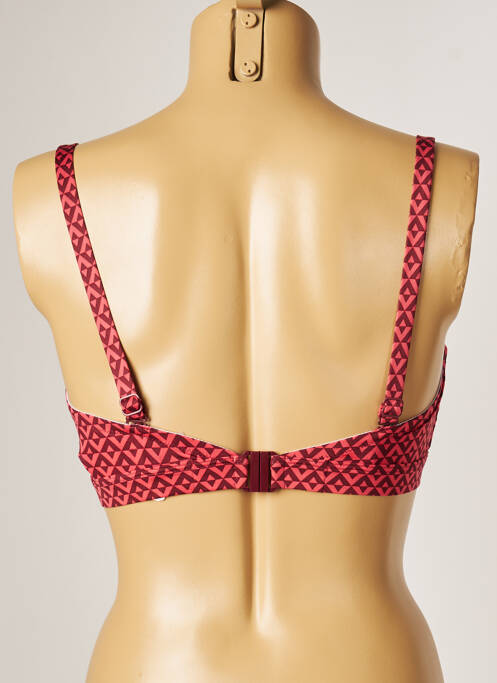 Haut de maillot de bain stretch haut soutien-gorge balconnet orange SIMONE PERELE femme