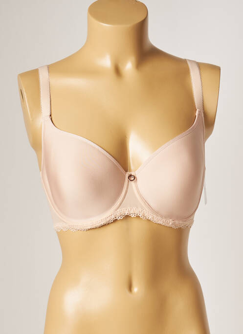 Soutien-gorge effet matière satinée haut soutien-gorge moulé rose AUBADE femme
