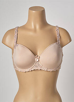 Soutien-gorge broderie haut soutien-gorge moulé chair SIMONE PERELE femme