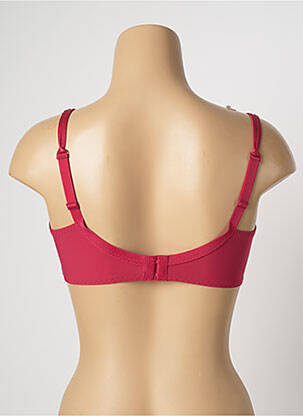 Soutien-gorge broderie haut soutien-gorge moulé rouge SIMONE PERELE femme