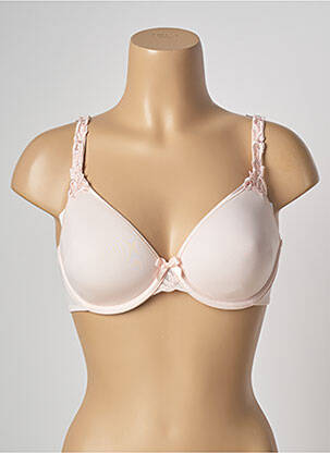 Soutien-gorge effet matière satinée haut soutien-gorge moulé rose SIMONE PERELE femme