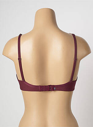 Soutien-gorge broderie rouge SIMONE PERELE femme