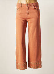 Pantalon 7/8 orange NEKANE pour femme seconde vue