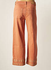 Pantalon 7/8 orange NEKANE pour femme seconde vue