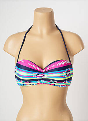 Haut de maillot de bain stretch haut soutien-gorge balconnet noir MON PETIT BIKINI femme