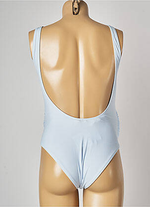 Maillot de bain maternité bretelles élastiquées bleu MON PETIT BIKINI femme