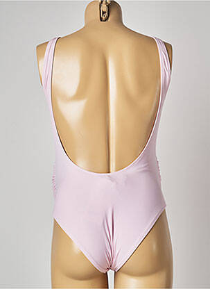 Maillot de bain maternité bretelles élastiquées rose MON PETIT BIKINI femme